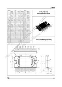 STA550 Datasheet Page 15