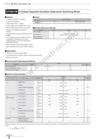 STA801M Datasheet Cover