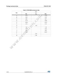 STAC1011-350 Datasheet Page 12