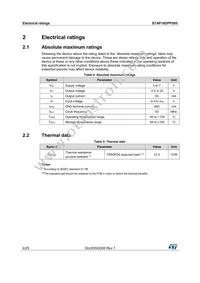 STAP16DPPS05XTTR Datasheet Page 4