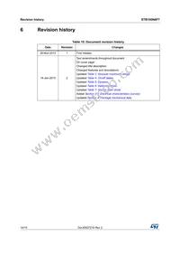 STB100N6F7 Datasheet Page 14