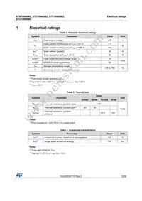 STB10N60M2 Datasheet Page 3