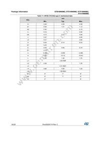 STB10N60M2 Datasheet Page 16