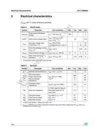 STB11NM60N-1 Datasheet Page 4