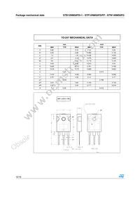 STB12NM50FDT4 Datasheet Page 12
