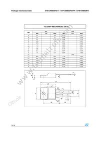 STB12NM50FDT4 Datasheet Page 14