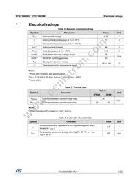 STB13N60M2 Datasheet Page 3