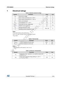 STB14N80K5 Datasheet Page 3