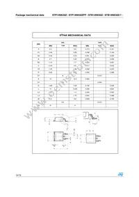 STB14NK50Z-1 Datasheet Page 14