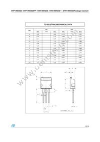 STB14NK50Z-1 Datasheet Page 15