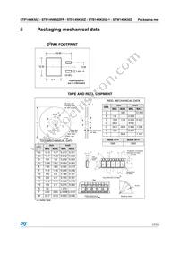STB14NK50Z-1 Datasheet Page 17