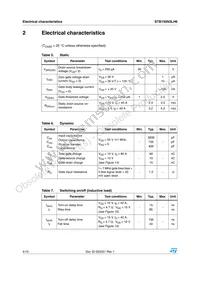 STB150N3LH6 Datasheet Page 4