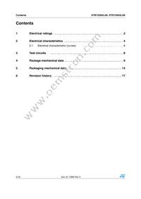 STB155N3LH6 Datasheet Page 2