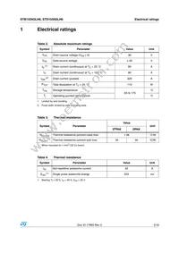 STB155N3LH6 Datasheet Page 3