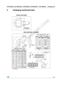 STB15NK50ZT4 Datasheet Page 17