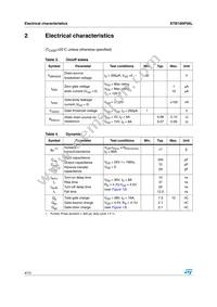 STB16NF06LT4 Datasheet Page 4