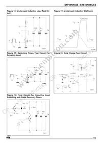 STB16NK65Z-S Datasheet Page 7