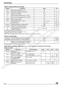 STB16PF06LT4 Datasheet Page 2