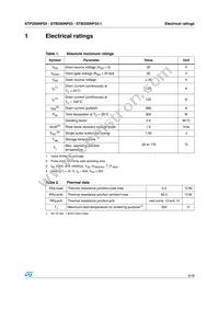 STB200NF03T4 Datasheet Page 3