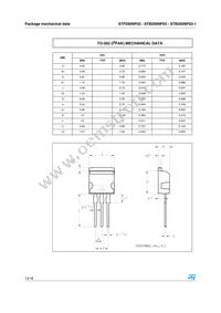 STB200NF03T4 Datasheet Page 14