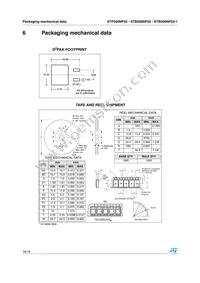 STB200NF03T4 Datasheet Page 16