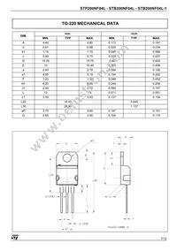 STB200NF04L Datasheet Page 7