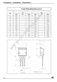 STB200NF04L Datasheet Page 8