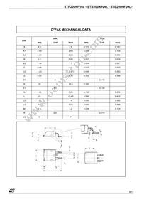 STB200NF04L Datasheet Page 9