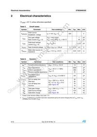STB20NK50ZT4 Datasheet Page 4