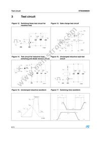 STB20NM60D Datasheet Page 8