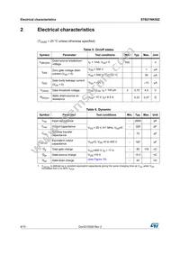 STB21NK50Z Datasheet Page 4