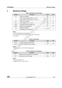 STB23N80K5 Datasheet Page 3