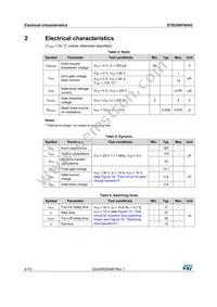STB25NF06AG Datasheet Page 4