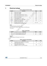 STB30N80K5 Datasheet Page 3