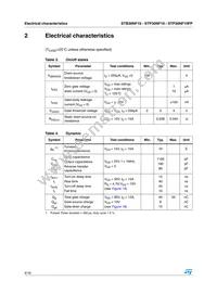 STB30NF10T4 Datasheet Page 4