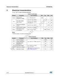 STB30NF20L Datasheet Page 4