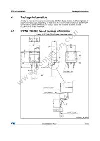 STB34N50DM2AG Datasheet Page 9