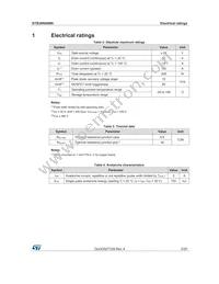 STB36N60M6 Datasheet Page 3