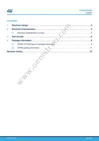 STB43N65M5 Datasheet Page 15