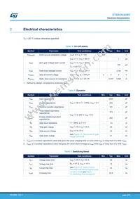 STB45N30M5 Datasheet Page 3