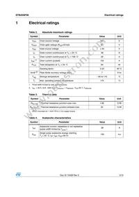 STB45NF06T4 Datasheet Page 3