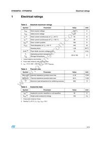 STB50NF25 Datasheet Page 3