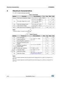 STB5N80K5 Datasheet Page 4