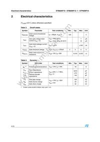 STB60NF10T4 Datasheet Page 4