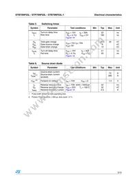STB70NF03L-1 Datasheet Page 5