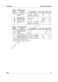 STB70NF3LLT4 Datasheet Page 5