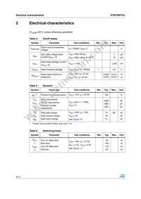 STB75NF75LT4 Datasheet Page 4