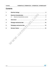 STB80NF55-06-1 Datasheet Page 2