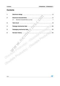 STB85NS04Z Datasheet Page 2