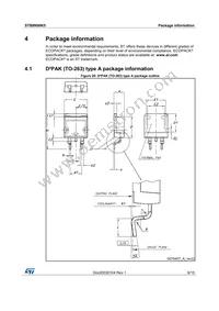 STB8N90K5 Datasheet Page 9